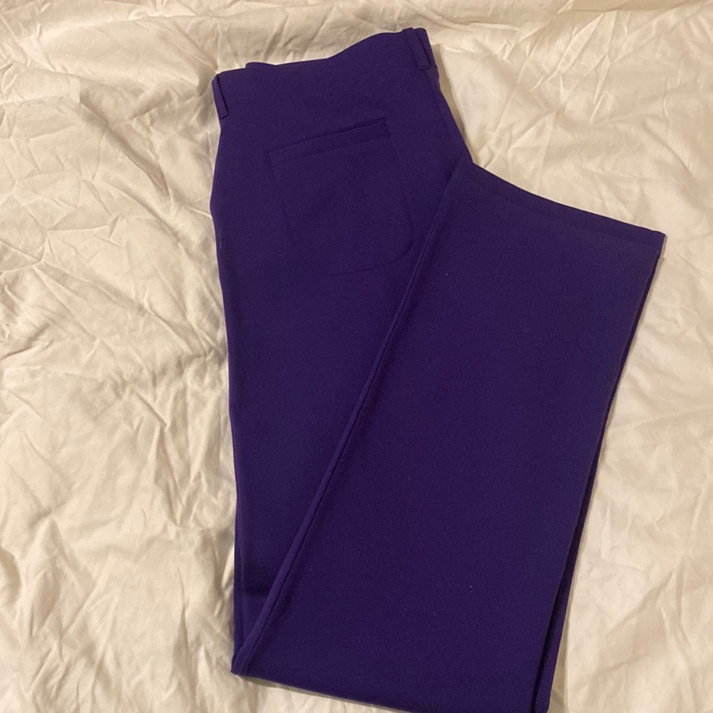 Vivid purple beta brand slacks in L